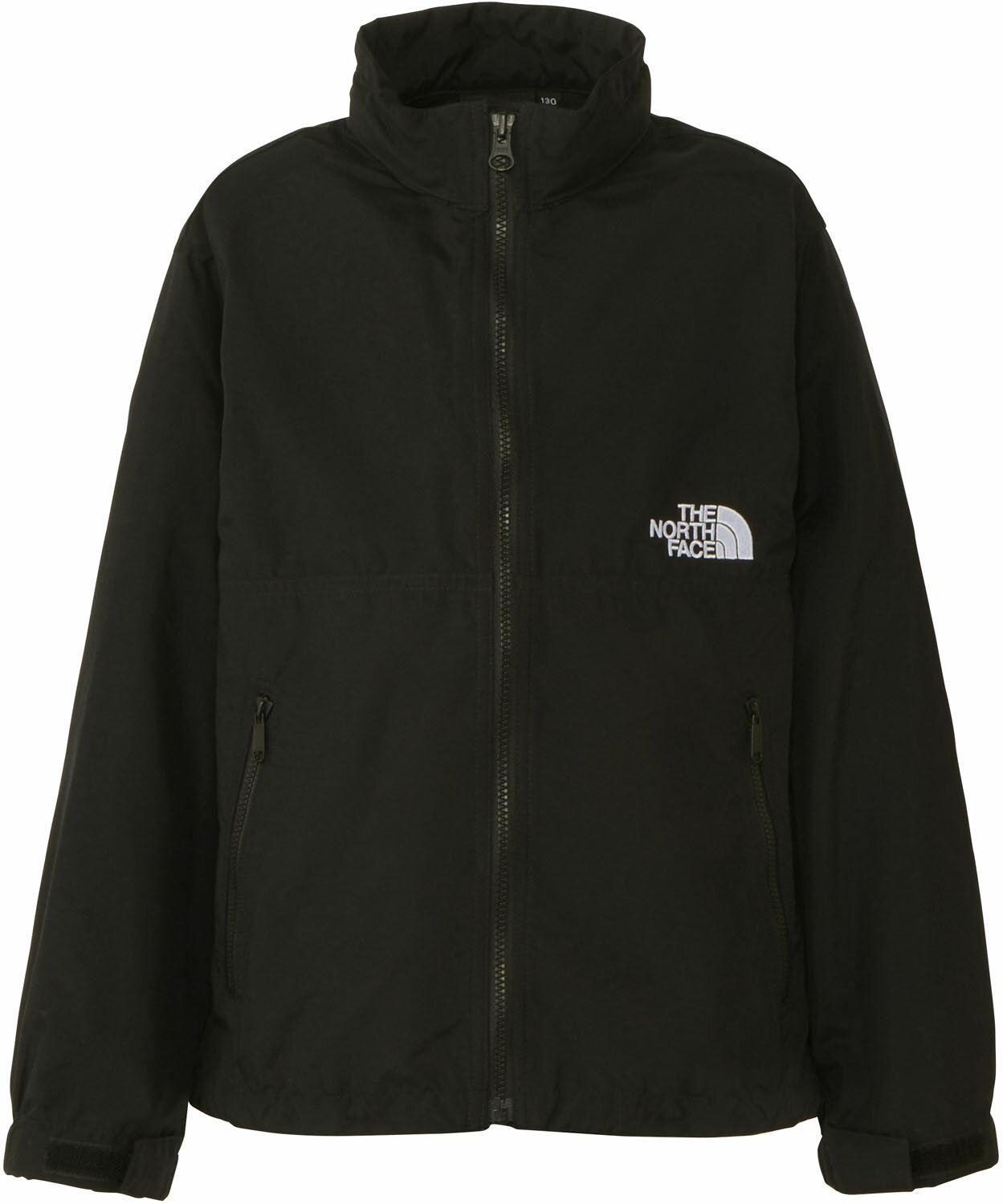 【5/20限り！ポイント最大10倍！】 THE NORTH FACE ノースフェイス アウトドア コンパクトジャケット キッズ Compact Jacket フード付き ロゴ入り 撥水 アウター 上着 NPJ72310 K