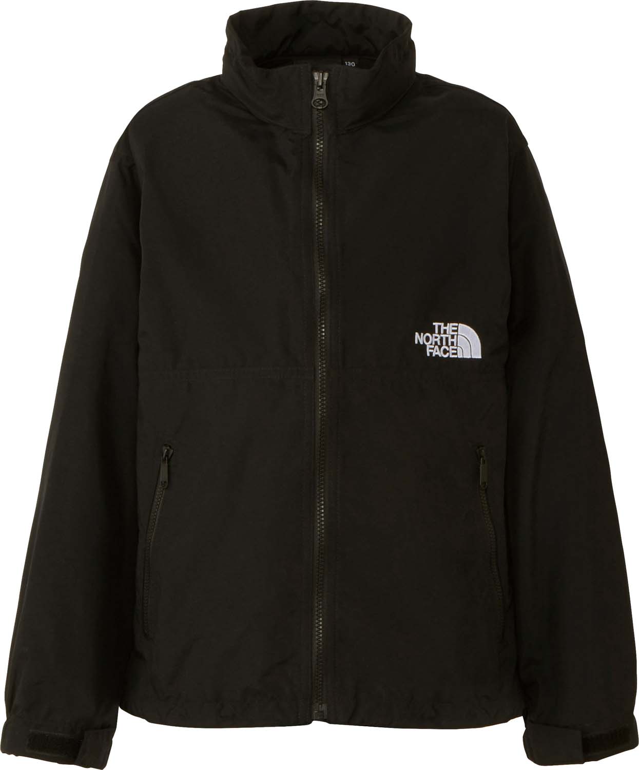 【5/16 2時まで最大2000円OFFクーポン！】 THE　NORTH　FACE ノースフェイス アウトドア コンパクトジャケット キッズ Compact Jacket フード付き ロゴ入り 撥水 アウター 上着 NPJ72310 K 3