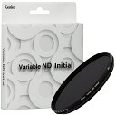 【マラソン期間中 2万円以上で1,500円OFFクーポン!】 バリアブルND Initial イニシャル 62mm 高濃度NDフィルター 可変NDフィルター 減光フィルター カメラアクセサリー レンズフィルター スポーツ 36279