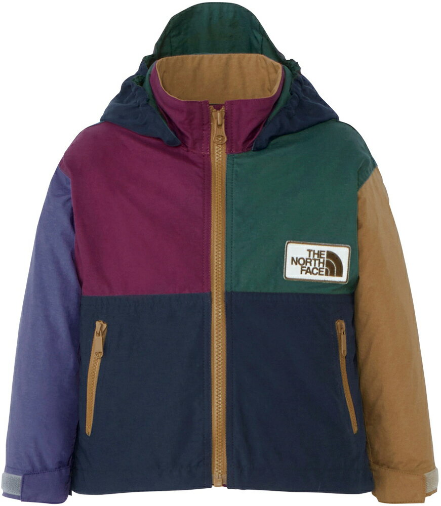 【11月1日先着111名様限定 最大11%OFF】 THE　NORTH　FACE ノースフェイスアウトドアベビーグラアンドコンパクトジャケット ベビー Baby Grand Compact Jacket アウター 上着 撥水 ワッペンロゴNPB72312ME