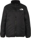 【GW期間中 1万円以上で500円OFFクーポン！】 THE NORTH FACE ノースフェイス アウトドア キッズ リバーシブルコージージャケット Reversible Cozy Jacket フリースジャケット リバーシブル はっ水 静電ケア 保温 防風 NYJ82344 K