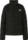 THE　NORTH　FACE ノースフェイス アウトドア サンダージャケット レディース Thunder Jacket ジャケット ダウン 化繊わた 軽量 はっ水 保温 ポケッタブル NYW82312 K