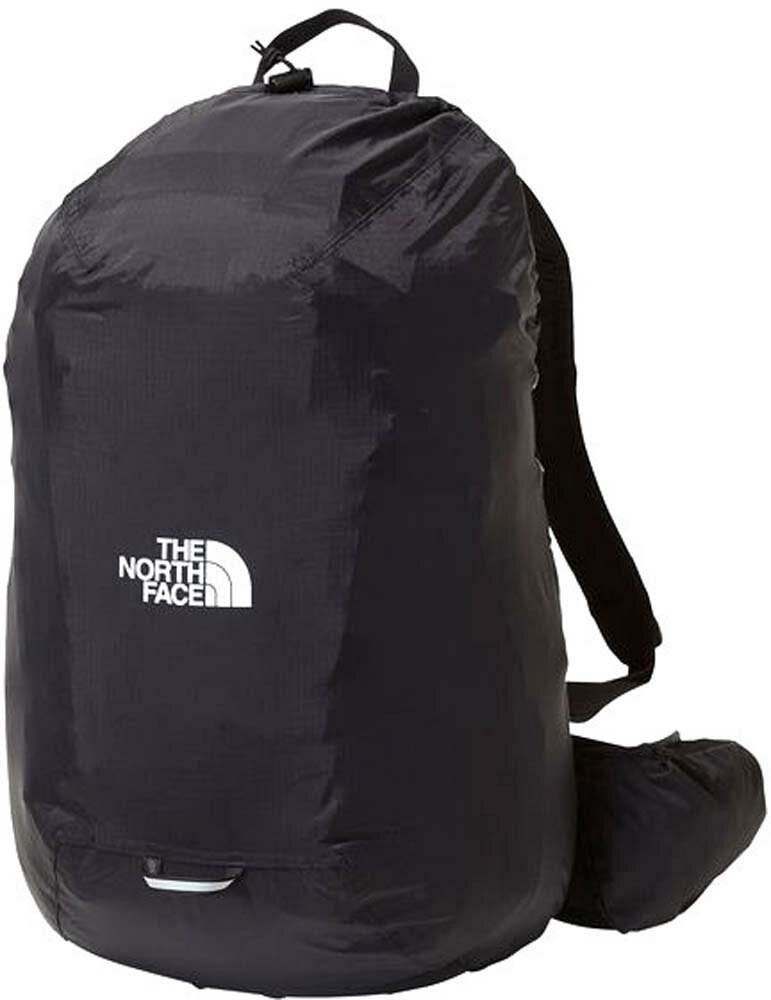 【5/18限り！最大500円OFFクーポン P最大10倍】 THE NORTH FACE ノースフェイス アウトドア スタンダードレインカバー20L Standard Rain Cover20L レインカバー 雨の日 カバー ロゴ入り NM92358 K