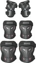 ノースピーク north peak スノーボード north peak ノースピーク プロテクター スケートボード向け 3点セット NP2451 BK