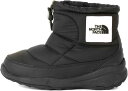 【4/10まで 最大2000円OFFクーポン！】 THE　NORTH　FACE ノースフェイス アウトドア ヌプシ ブーティ ロゴ ショート キッズ K Nuptse Bootie Logo Short ブーツ スノーブーツ ロゴ入り 保温 NFJ52280 KW