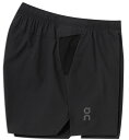 【4/10まで 最大2000円OFFクーポン！】 オン　On エッセンシャルショーツ Essential Shorts メンズ Black ボトムス パンツ ショートパンツ ランニング トレーニング ジョギング ポケット 11520553