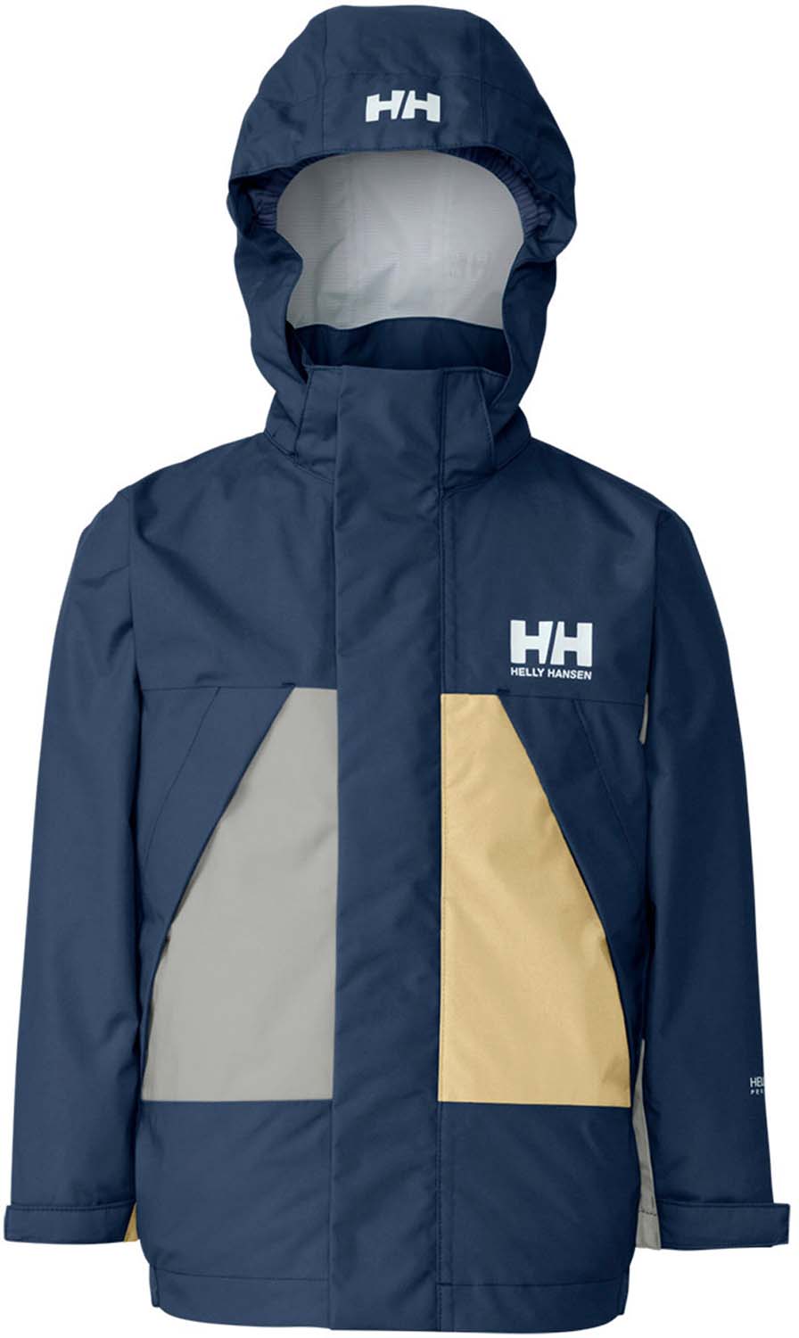  HELLY　HANSEN ヘリーハンセン アウトドア スカンザレインジャケット キッズ K Scandza Rain Jacket ジャケット 上着 アウター 防水 男の子 女の子 HJ12152