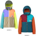 【18日 決算大特価！商品限定8%OFFクーポン】 THE　NORTH　FACE ノースフェイス アウトドア グラアンドコンパクトジャケット キッズ Grand Compact Jacket アウター 上着 撥水 ワッペンロゴ NPJ72312