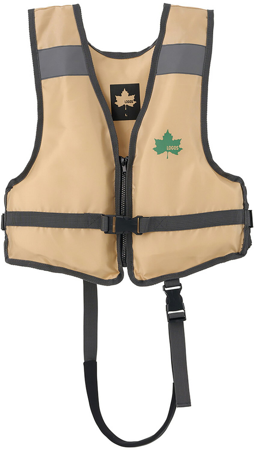 【25日限定 MAX3,000円OFFクーポン】 ロゴス LOGOS アウトドア LOGOS KIDSフローティングベスト ライトタン L ライフジャケット 安...