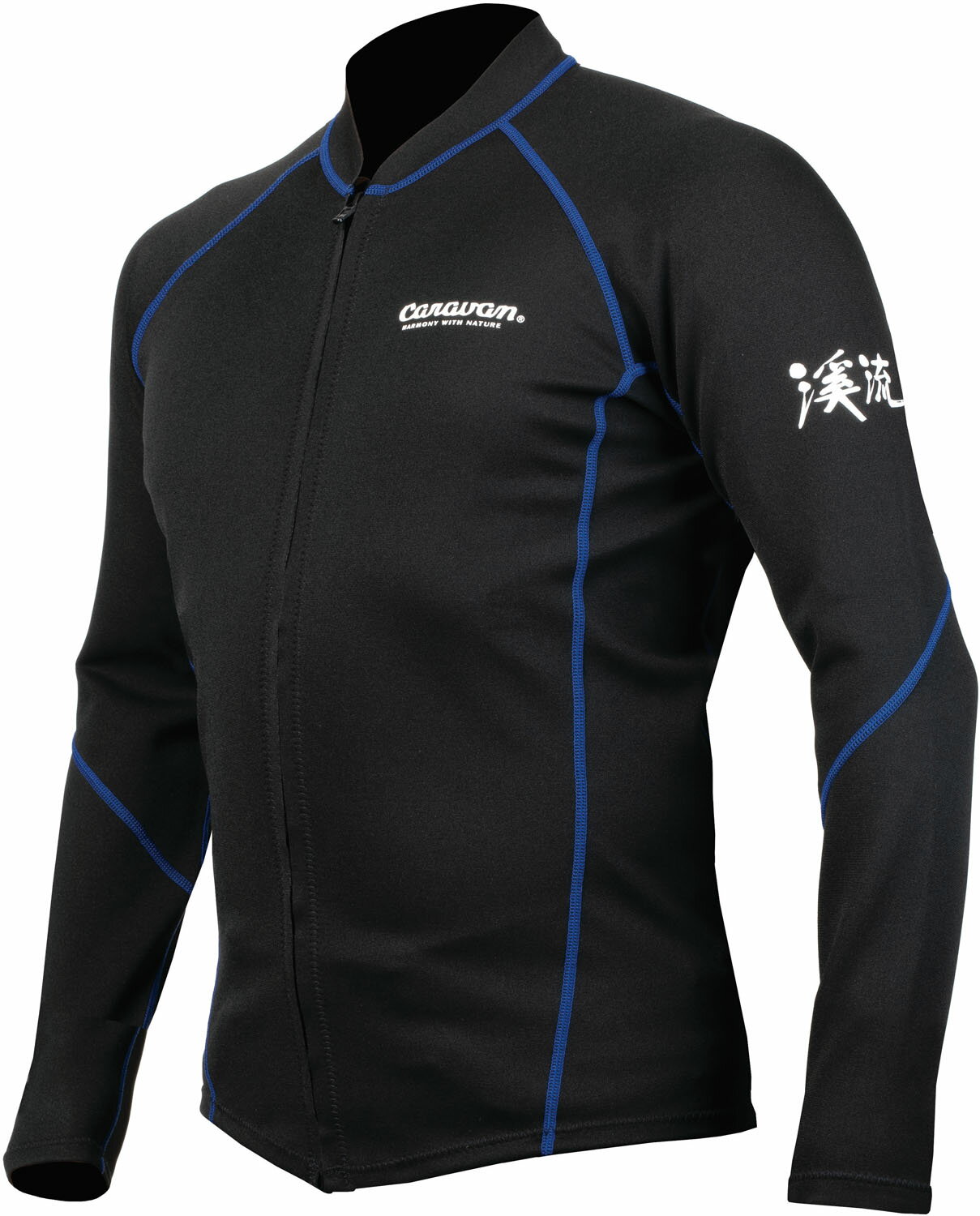 【25日限定 MAX3,000円OFFクーポン】 渓流 アウトドア Caravan 渓流 CRジップシャツ 0036010 190