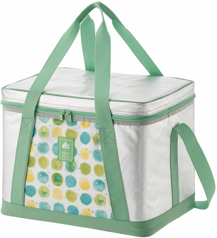 【25日限定 MAX3,000円OFFクーポン】 ロゴス LOGOS アウトドア ROSY 抗菌・INSUL10 ソフトクーラー35 リーフ 35L 保冷バッグ...