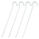 【25日限定 MAX3,000円OFFクーポン】 キャプテンスタッグ CAPTAIN STAG アウトドア アルミ丸棒ペグ18cm4本組 M8737