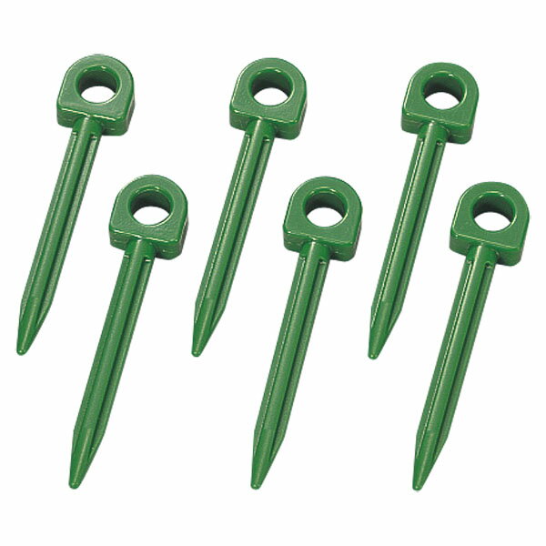 【25日限定 MAX3,000円OFFクーポン】 キャプテンスタッグ CAPTAIN STAG アウトドア レジャーシート用 PC.ピン6本組 M9240