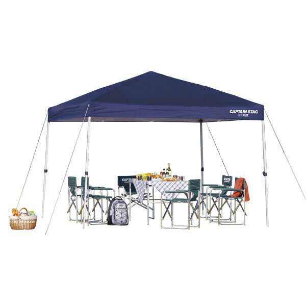 【25日限定 MAX3,000円OFFクーポン】 キャプテンスタッグ CAPTAIN STAG アウトドア クイックシェード300UV-S キャスターバッグ付 ...