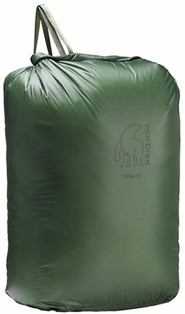 NORDISK ノルディスクアウトドアソラ 15 ドライバッグ Sola 15 Drybag Forest Green フォレストグリーン ドライバッグ ショルダーバッグ バックパック 超軽量 海 マリンスポーツ 川遊び 耐水 バッグ133046