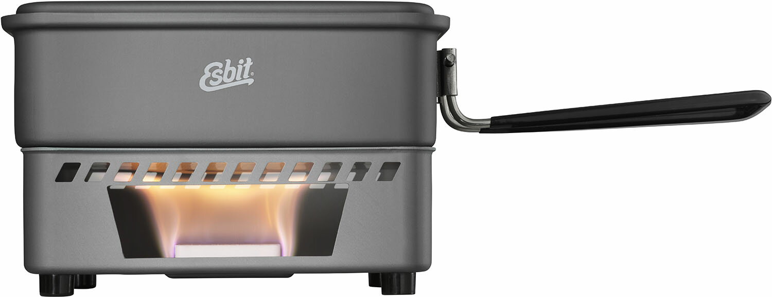 Esbit(エスビット)1100ml クックセット アルミシリーズ アウトドア キャンプ クッカー 調理 器具 道具ESCS1100HA