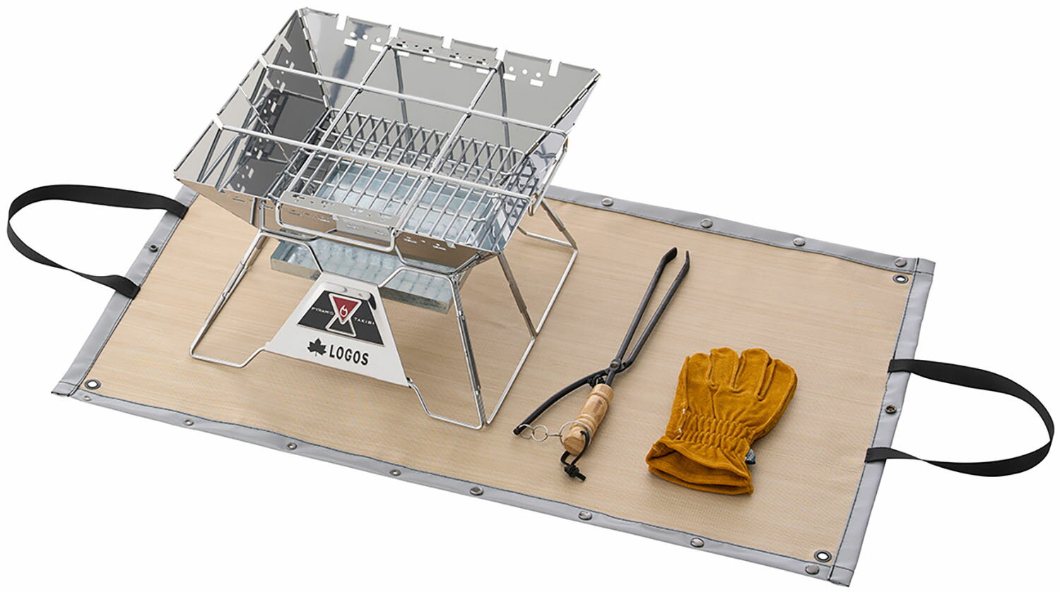 ロゴス LOGOS アウトドア たき火台耐熱シートバッグ 81064210