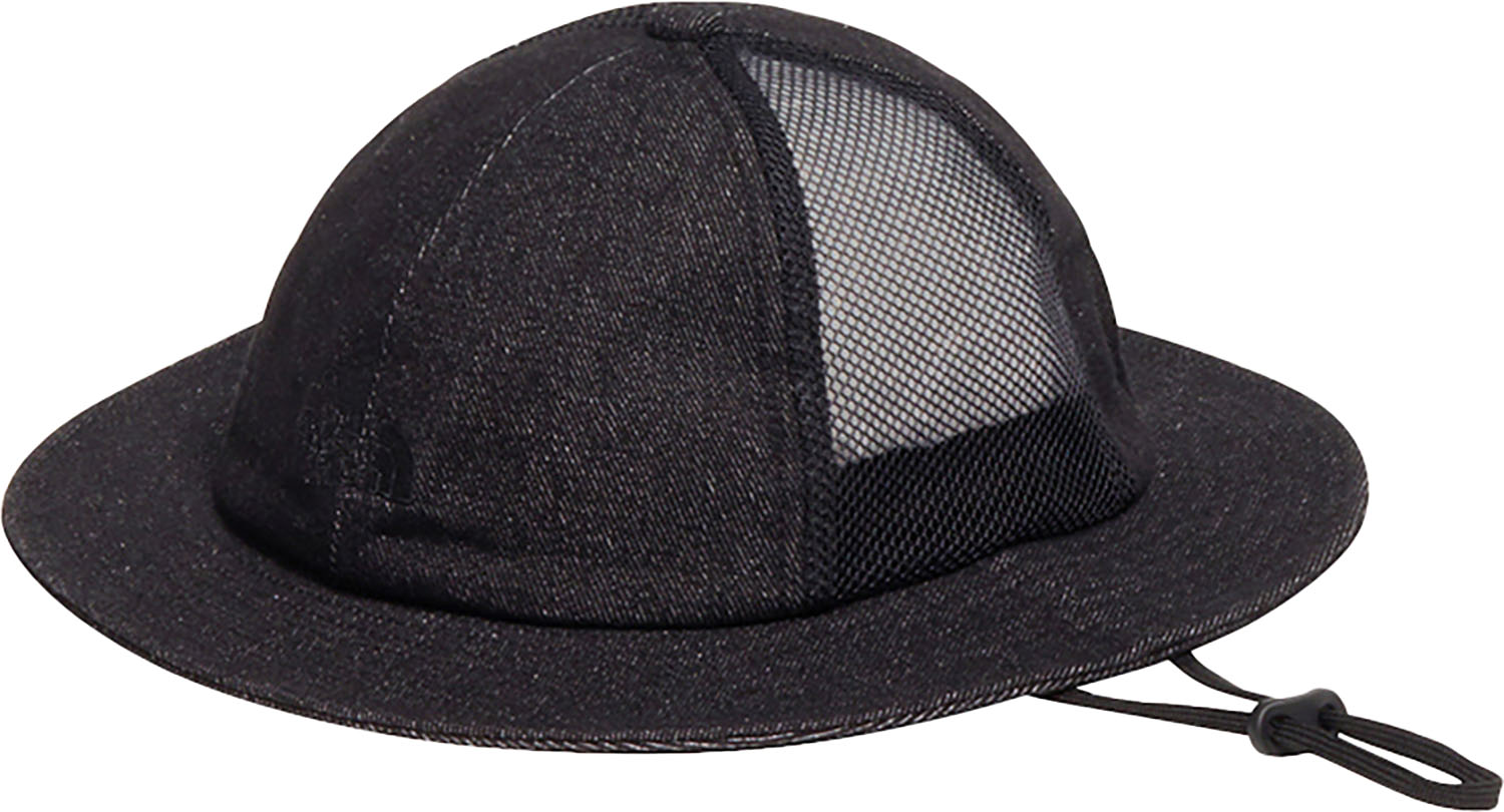 楽天山とアウトドアの店 山気分ザ・ノース・フェイス THE NORTH FACE アウトドア キッズデニムメッシュハット Kids Dwnim Mesh Hat 子供 帽子 UVケア 日除け ロゴ入り 春 夏 プレゼント 贈り物 レジャー 男の子 女の子 NNJ02516