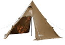 テントファクトリー TENT FACTORY アウトドア HI-TC ワイドワンポールテント R1 TFTCP6R1