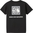 【15日限定 1万円以上で500円OFFクーポン】 ザ・ノース・フェイス THE NORTH FACE アウトドア ショートスリーブバンダナスクェアロゴティー キッズ ガールズ ボーイズ ジュニア 半袖Tシャツ 背面プリント UVケア ハーフスリーブ トップス ウェア NTJ32546