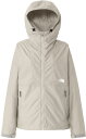 ザ・ノース・フェイス THE NORTH FACE アウトドア コンパクトジャケット レディース アウター 上着 フーディ パーカー 軽量 撥水 防風 普段着 キャンプ ハイキング 旅行 持ち運び 収納袋付き コットンライク NPW72530