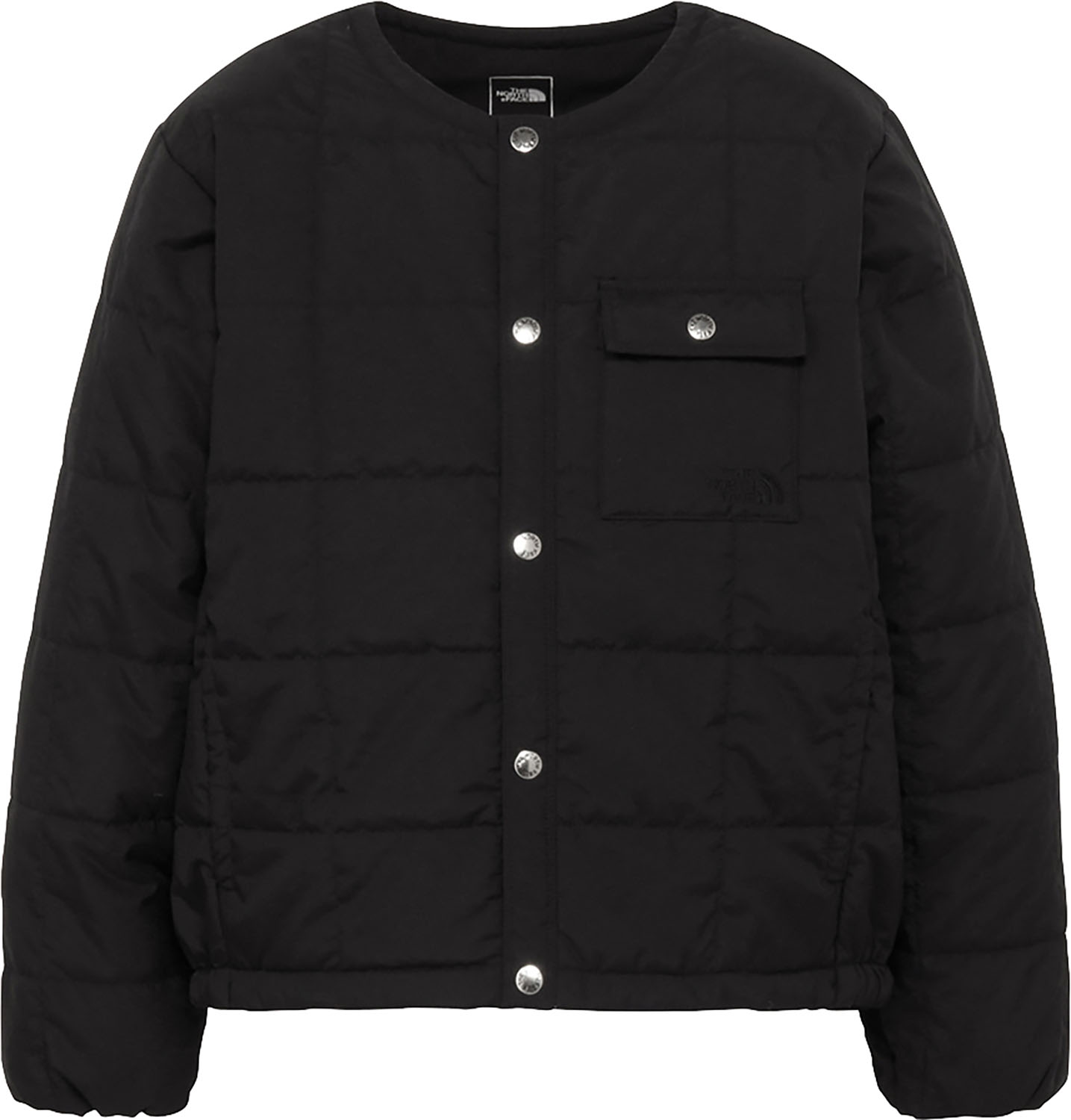ザ・ノース・フェイス THE NORTH FACE アウトドア キッズ メドウォームジャケット 子供 アウター 上着 ジャンパー 保温 軽量 撥水 秋冬 防寒着 丈夫 高耐久 普段使い キャンプ ボタン仕様 胸ポケット NYJ82530