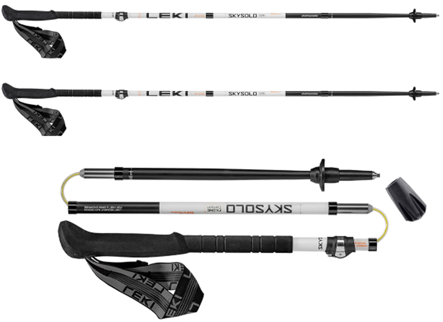 【先行セール24h限定 全品5％OFFクーポン！】 レキ LEKI アウトドア スカイ ソロ FX、ONE カーボン ト..