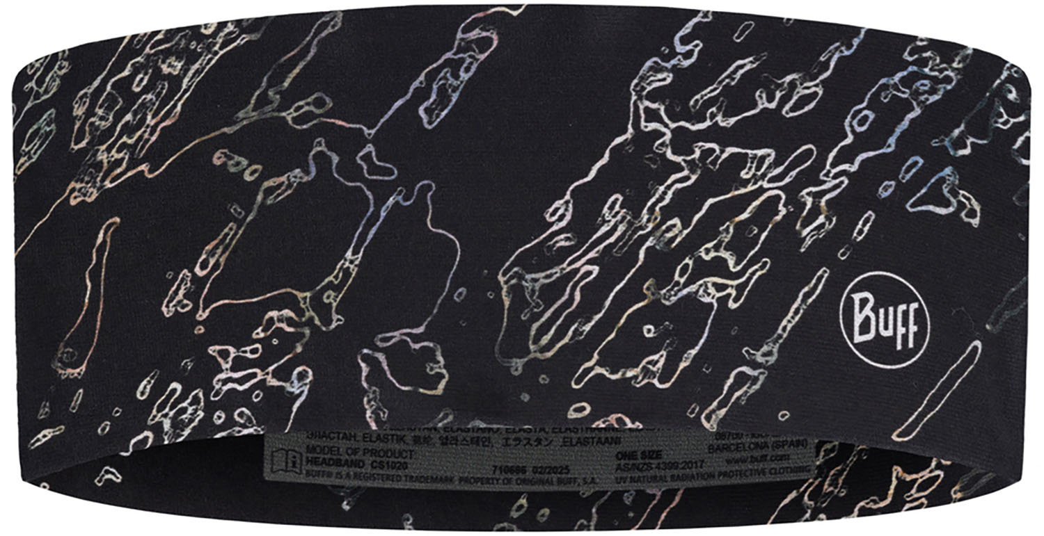 バフ BUFF アウトドア COOLNET UV WIDE HEADBAND ANTER BLACK 601490