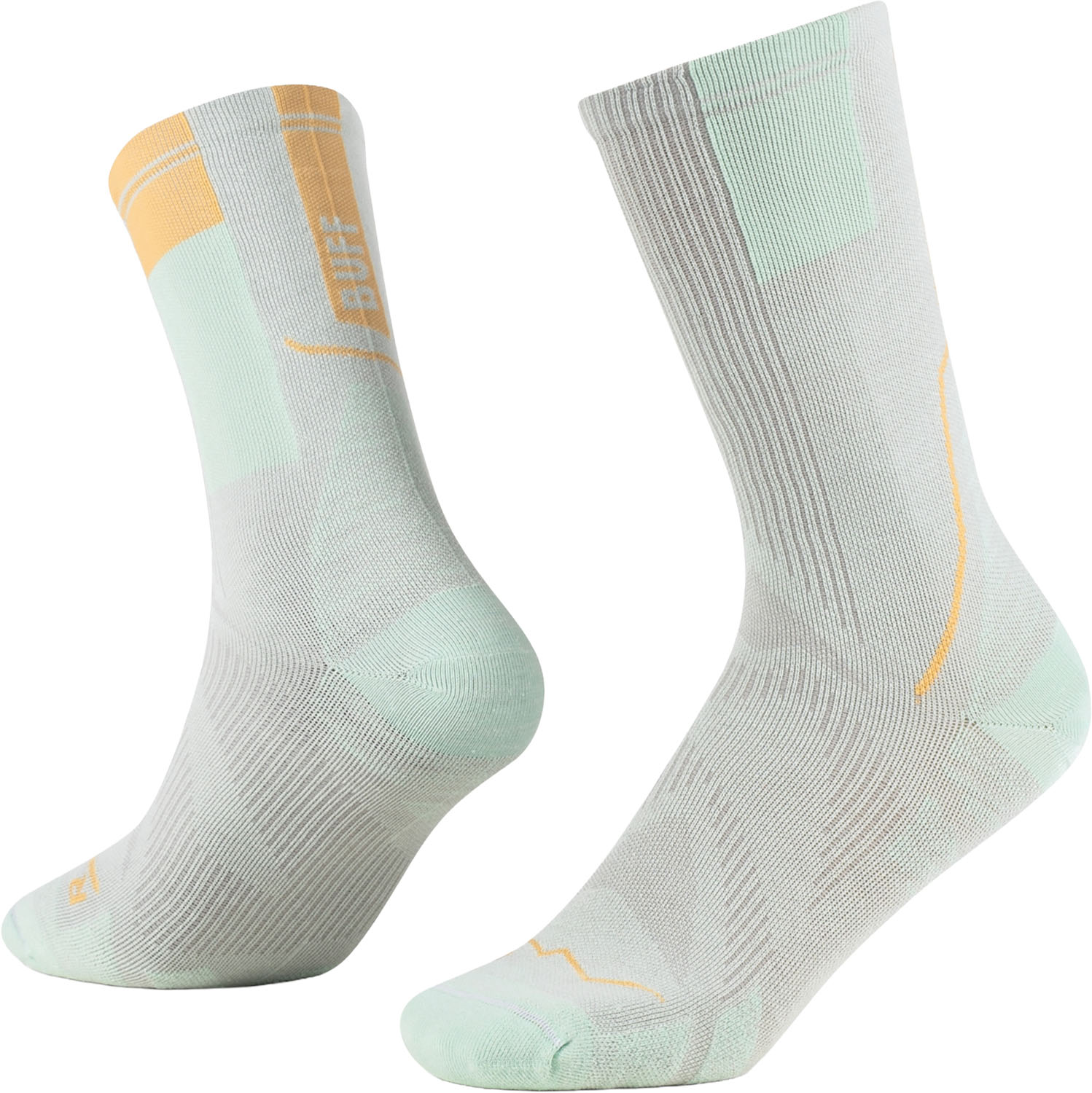  バフ BUFF アウトドア COOLNET CREW SOCKS CC SEAGROVE GREEN M 605375