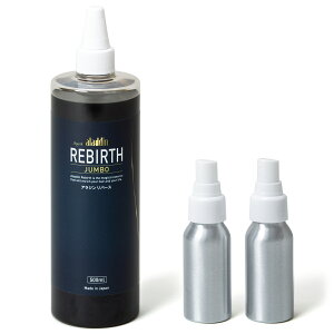 【1年使える大容量】アラジンリバース・ジャンボ 500ml 養毛料 キャピキシル5%配合 直接噴射スプレーボトル2個付き 家族や友人とシェアもOK 防腐剤/香料不使用 育毛剤 育毛 養毛剤 ハゲ 男性型脱毛症 女性型脱毛症 牽引性脱毛症