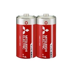 三菱電機　マンガン乾電池(赤) 単1形R20PD/2S(2本入×10パック)　【形名コード:49E027】※代引き不可※