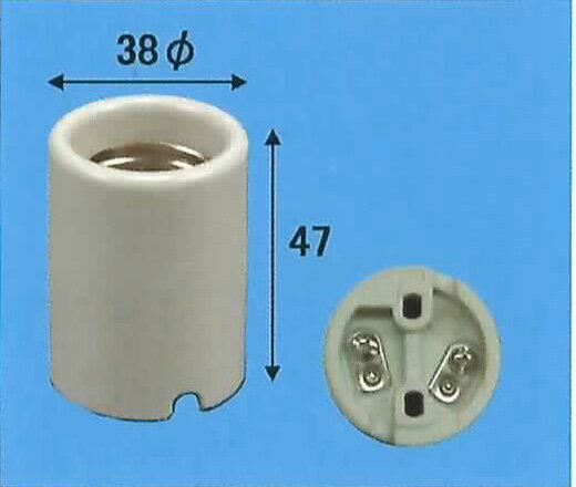 旭光電機　 E26ソケット E26-06 E26直付