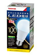 東芝　LED電球 一般電球形LDA11N-G/100W/2口金E26 全方向タイプ 100W形相当 昼白色
