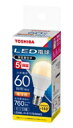 東芝 LED電球 ミニクリプトン形LDA6L-H-E17/S/60W2口金E17 60W形相当 電球色