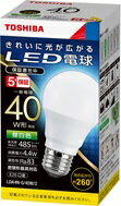 楽天E-MASTERセール品　東芝　LED電球一般電球形LDA4N-G/40W
