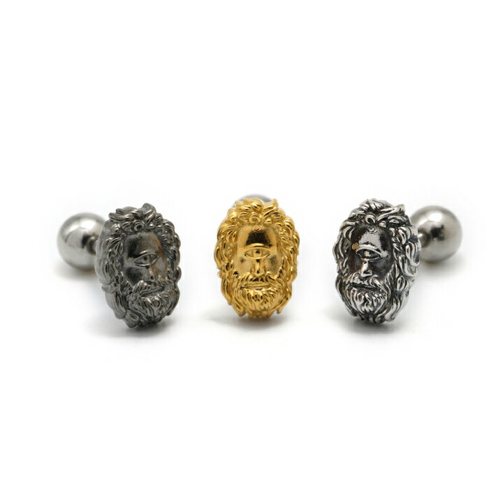 【神話】キュクロプスバーベル / ピアス ギリシャ神話 モンスター 生き物 1つ目 妖怪 キュクロプス 個性的 ゴシック シルバー925 クリスマス