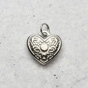 【CUS】SSアラベスクハートTOP / ハート heart アラベスク模様 南京錠 ステンレス ネックレス ペンダント トップ TOP パーツ チャーム アレ...