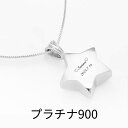 遺骨ペンダント 生活防水 名入れ 刻印 星 プラチナ900 ネックレス ジュエリーケース付き アクセサリー 遺骨 遺灰 持ち歩き メモリアル レディース メンズ...