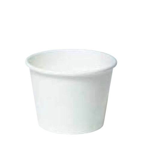 樂天商城 - トーカン/アイスカップ 紙容器 業務用(220ml)PC-170 ムジ丸カール 両面PE 1200個