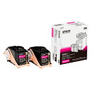 (直送品)【純正】EPSON(エプソン)LPC3T31MPV 環境推進トナーマゼンタ 2本パック / 4988617163249【返品不可商品】