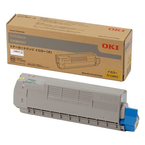 樂天商城 - (直送品)【純正】OKI(OKIデータ)TC-C4DY2 イエロー大容量 / 4949443214437【返品不可商品】