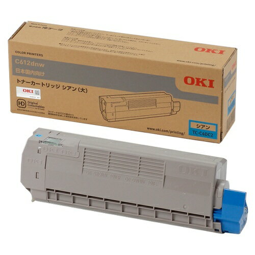 Other - (直送品)【純正】OKI(OKIデータ)TC-C4DC2 シアン大容量 / 4949443214451【返品不可商品】