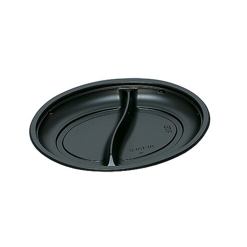 Rakuten - 弁当容器 TR-170-2H 黒 600枚【返品不可商品】福助工業 0582859