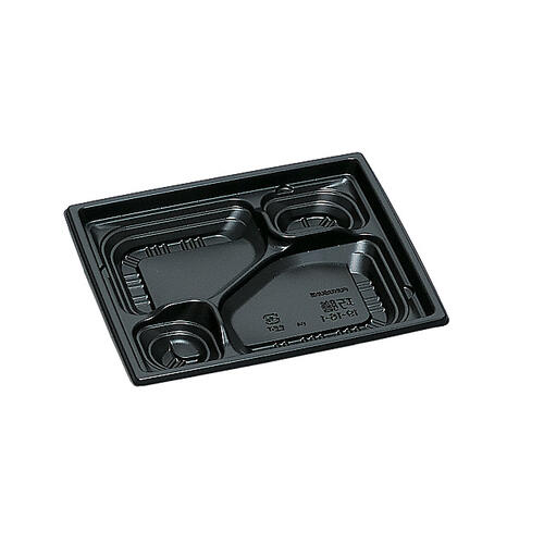 Rakuten - 弁当容器 巧膳19-16-1H 黒 900枚【返品不可商品】福助工業 0545767