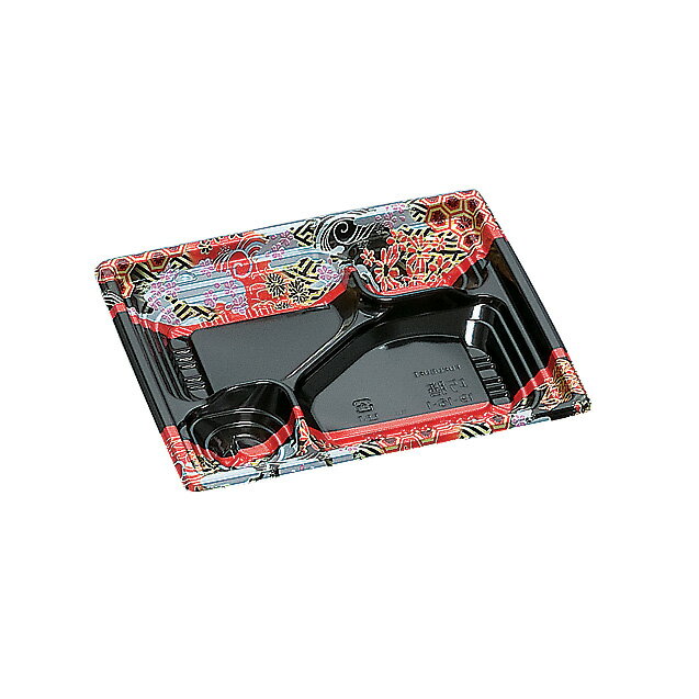 Rakuten - 弁当容器 巧膳19-16-1H ひとえ赤 900枚【返品不可商品】福助工業 0559601
