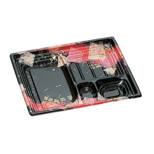 Rakuten - 弁当容器 巧膳23-20-1H 華やぎ赤 600枚【返品不可商品】福助工業 0558494