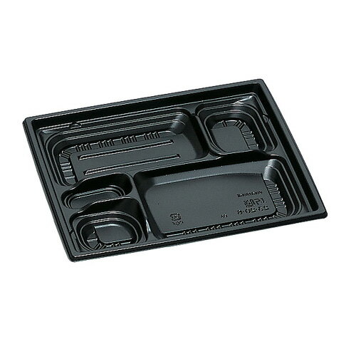 Rakuten - 弁当容器 巧膳23-20-6H 黒 600枚【返品不可商品】福助工業 0546062