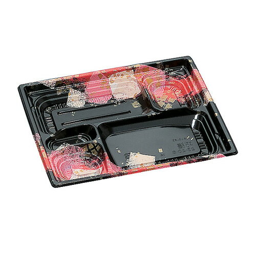 Rakuten - 弁当容器 巧膳23-20-6H 華やぎ赤 600枚【返品不可商品】福助工業 0558540