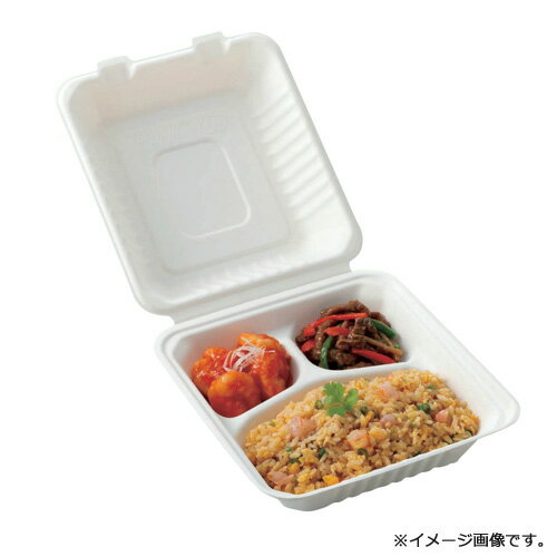 樂天商城 - 紙製弁当容器 P-SH08-3 200枚【返品不可商品】アヅミ産業