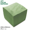 2プライナプキン4つ折25cm(グリーン) 3000枚